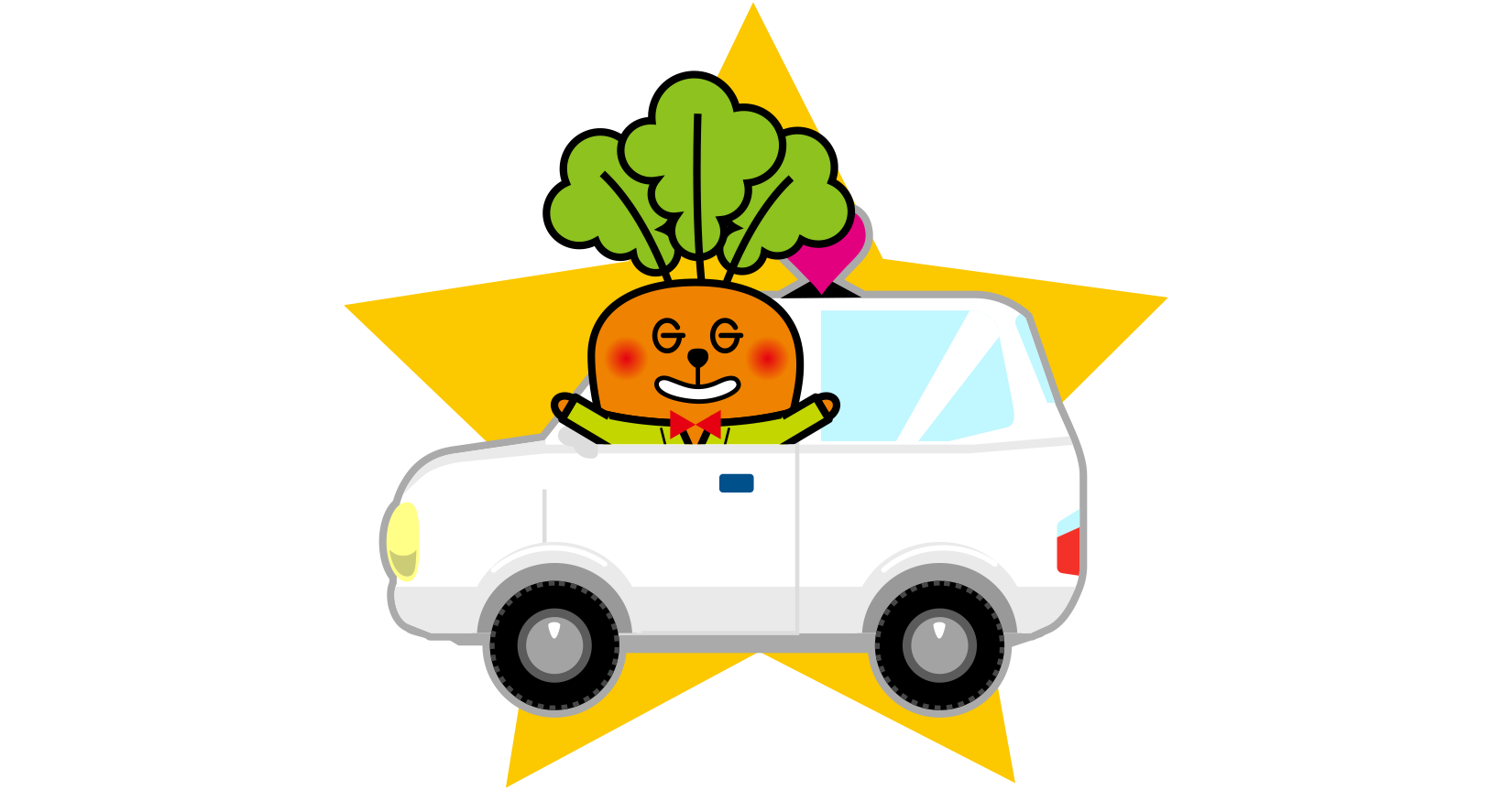 Gキャロット運転代行キャラクター